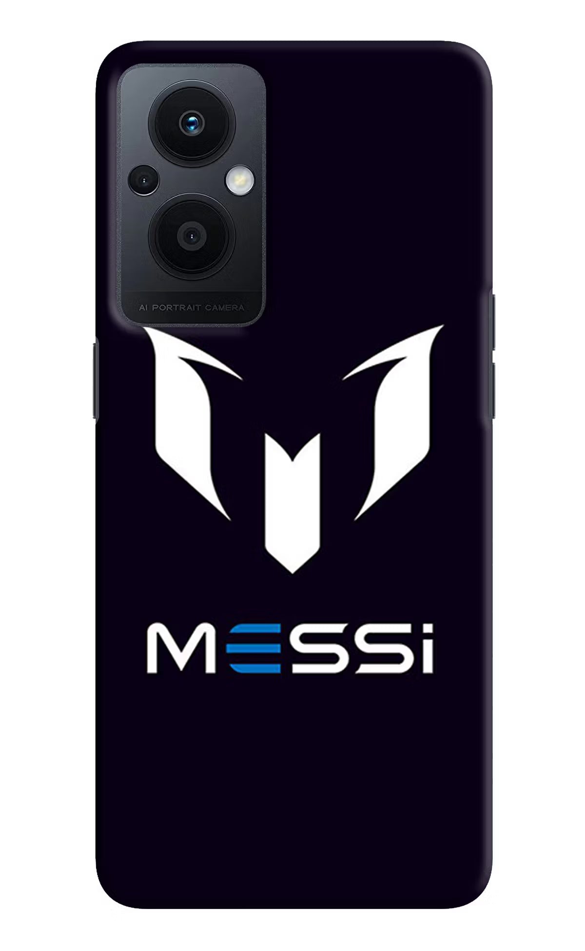 Messi Logo Oppo F21 Pro 5G Hard Case Back Cover by Casekaro