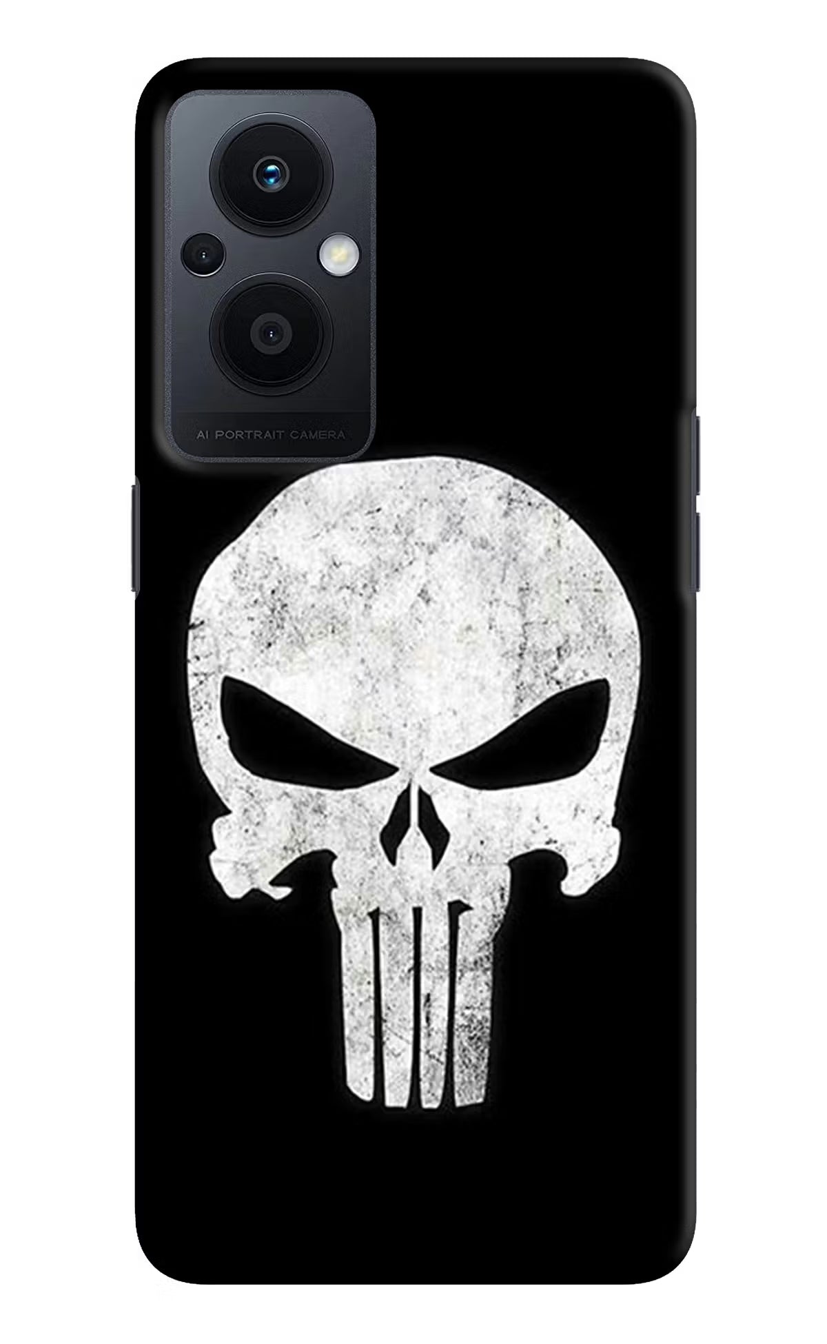 Punisher Skull Oppo F21 Pro 5G Hard Case Back Cover by Casekaro