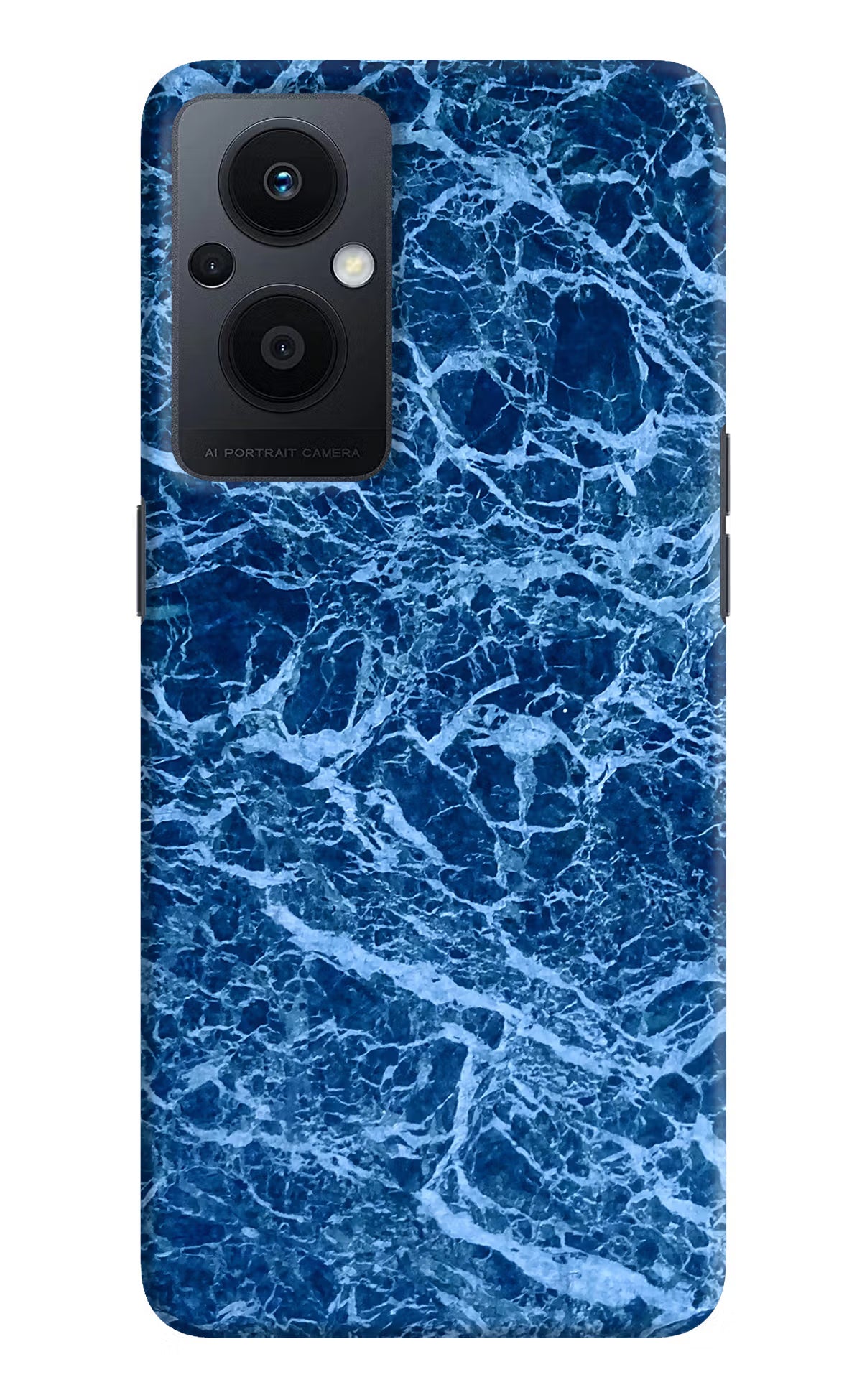 Blue Marble Oppo F21 Pro 5G Hard Case Back Cover by Casekaro