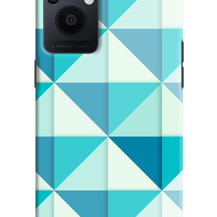 Abstract Oppo F21 Pro 5G Hard Case Back Cover by Casekaro