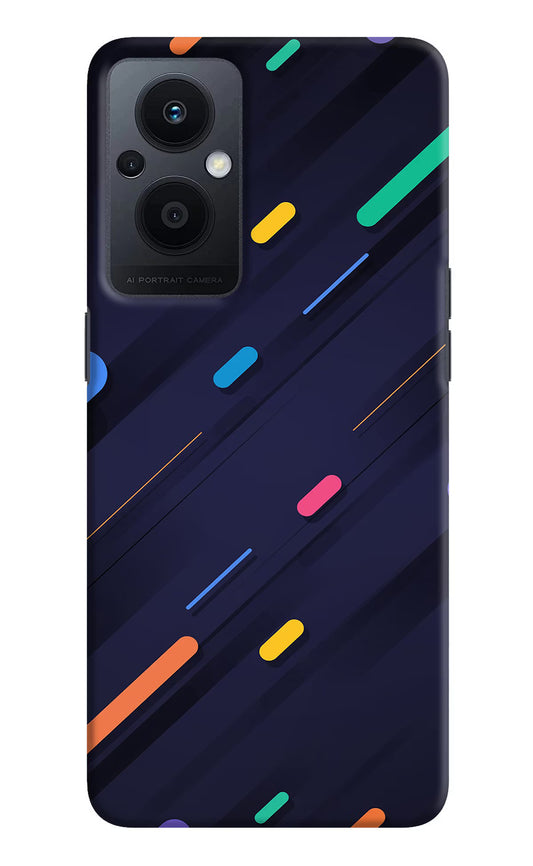 Abstract Design Oppo F21 Pro 5G Hard Case Back Cover by Casekaro