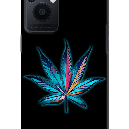 Weed Oppo F21 Pro 5G Hard Case Back Cover by Casekaro