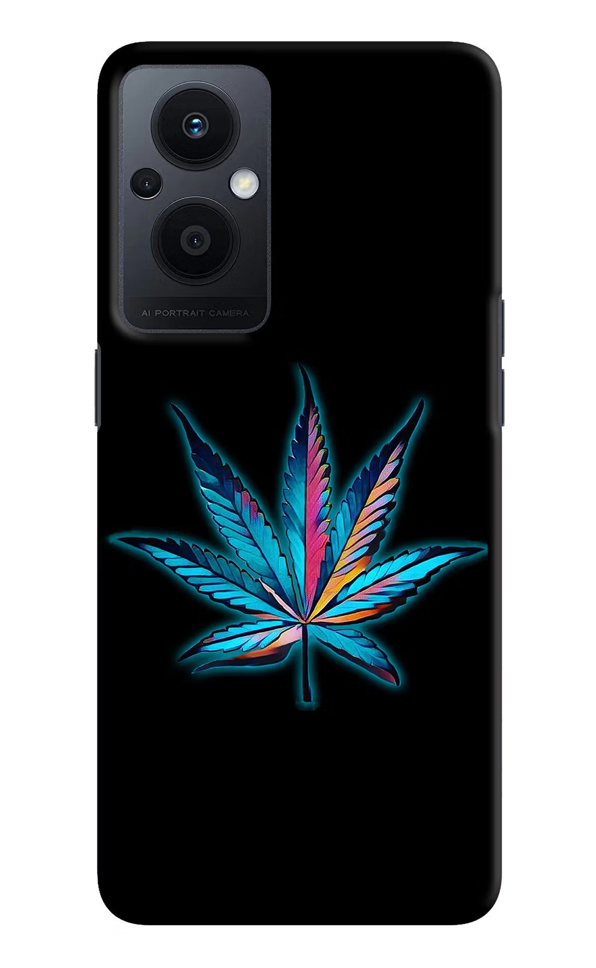 Weed Oppo F21 Pro 5G Hard Case Back Cover by Casekaro