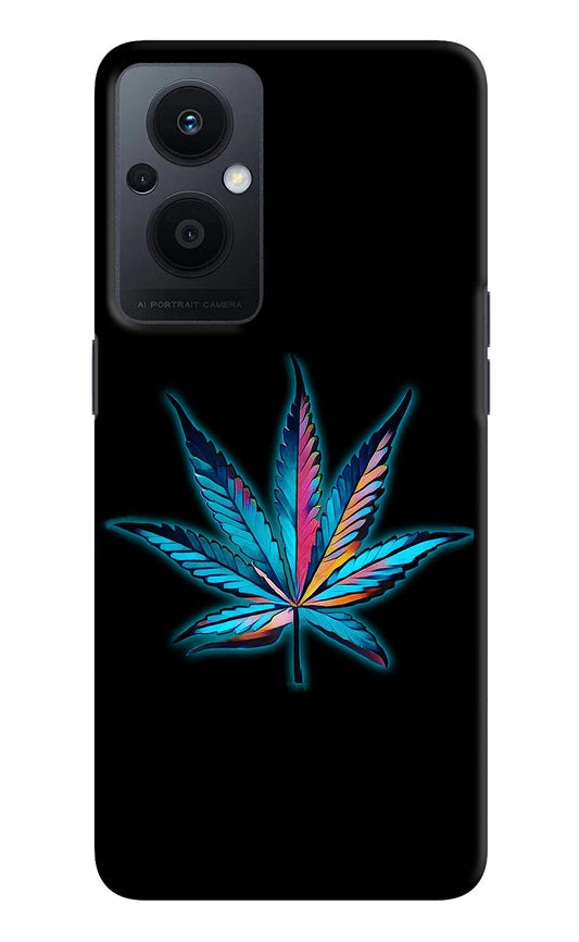 Weed Oppo F21 Pro 5G Hard Case Back Cover by Casekaro