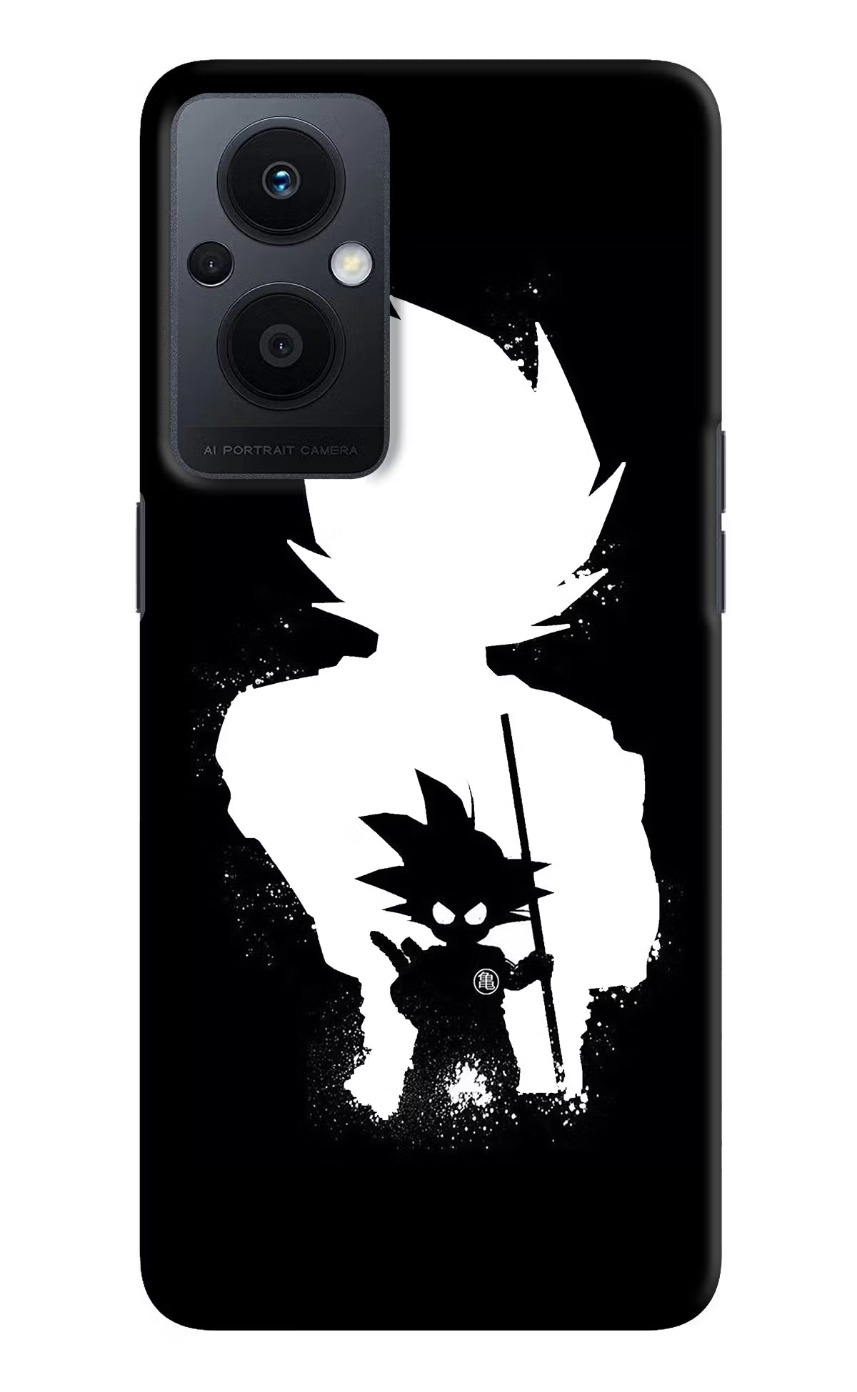 Goku Shadow Oppo F21 Pro 5G Hard Case Back Cover by Casekaro