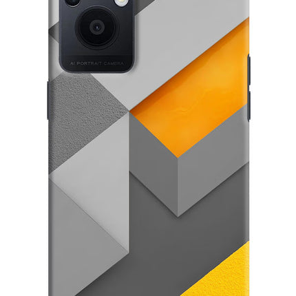 Abstract Oppo F21 Pro 5G Hard Case Back Cover by Casekaro