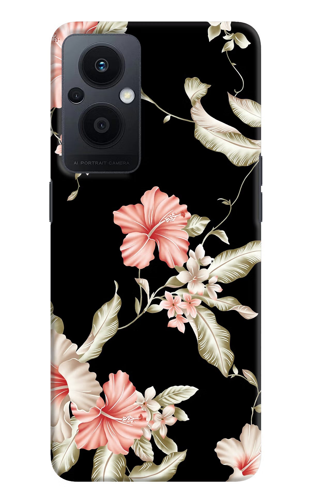 Flowers Oppo F21 Pro 5G Hard Case Back Cover by Casekaro