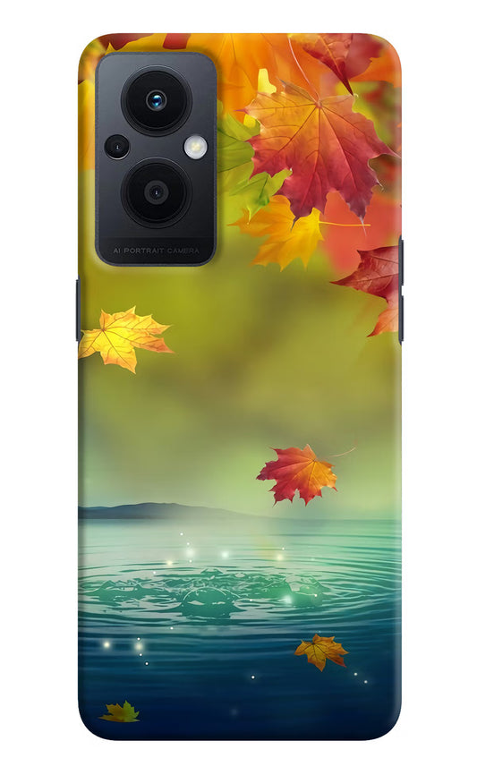 Flowers Oppo F21 Pro 5G Hard Case Back Cover by Casekaro