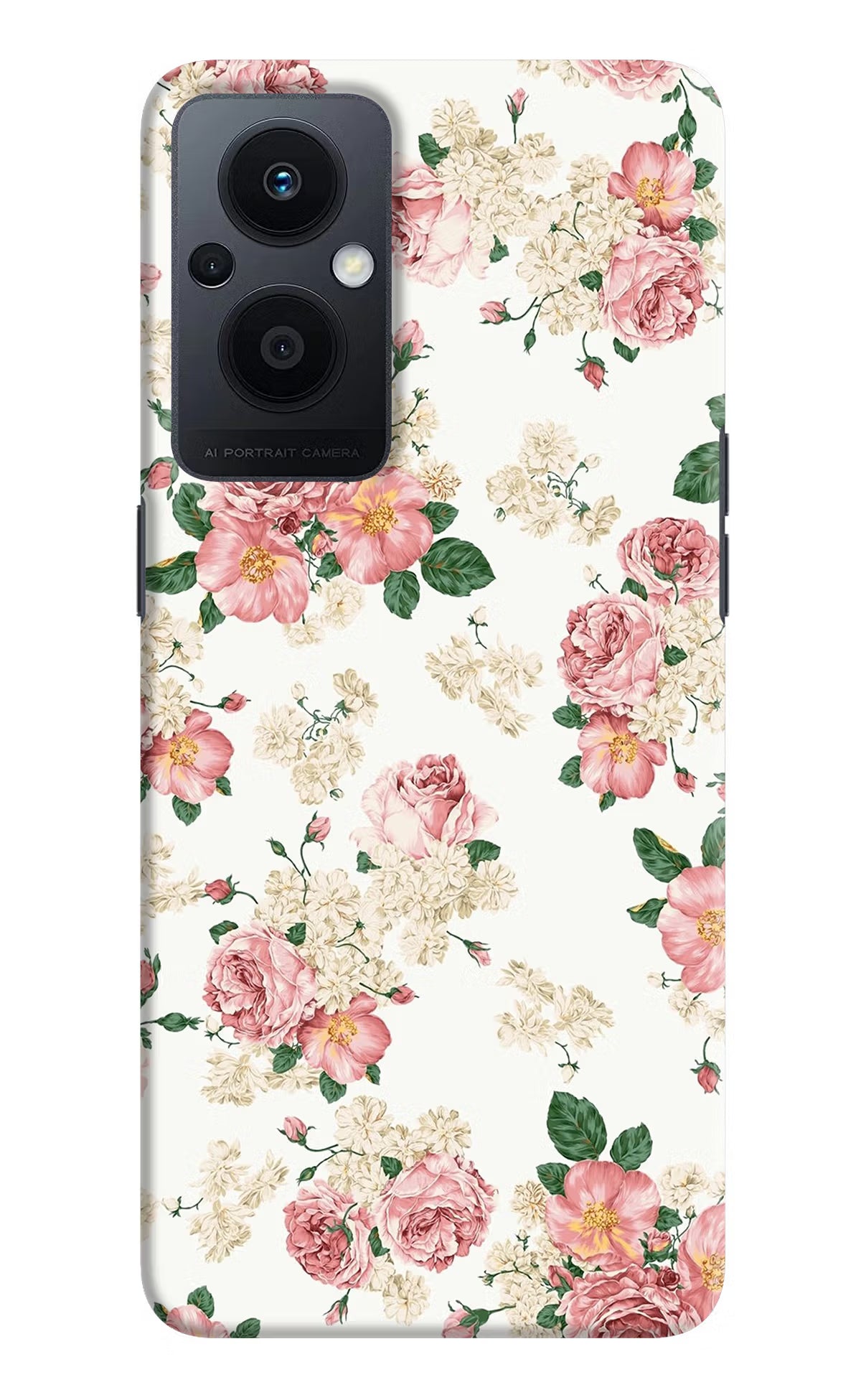 Flowers Oppo F21 Pro 5G Hard Case Back Cover by Casekaro
