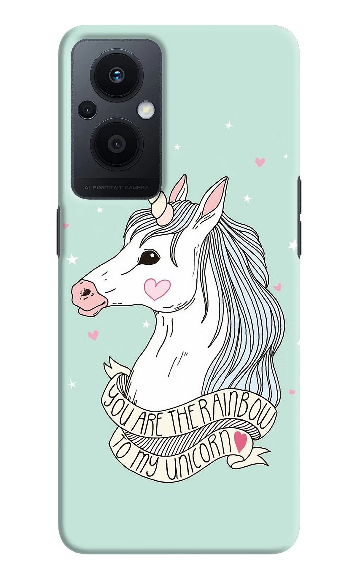 Unicorn Wallpaper Oppo F21 Pro 5G Hard Case Back Cover by Casekaro