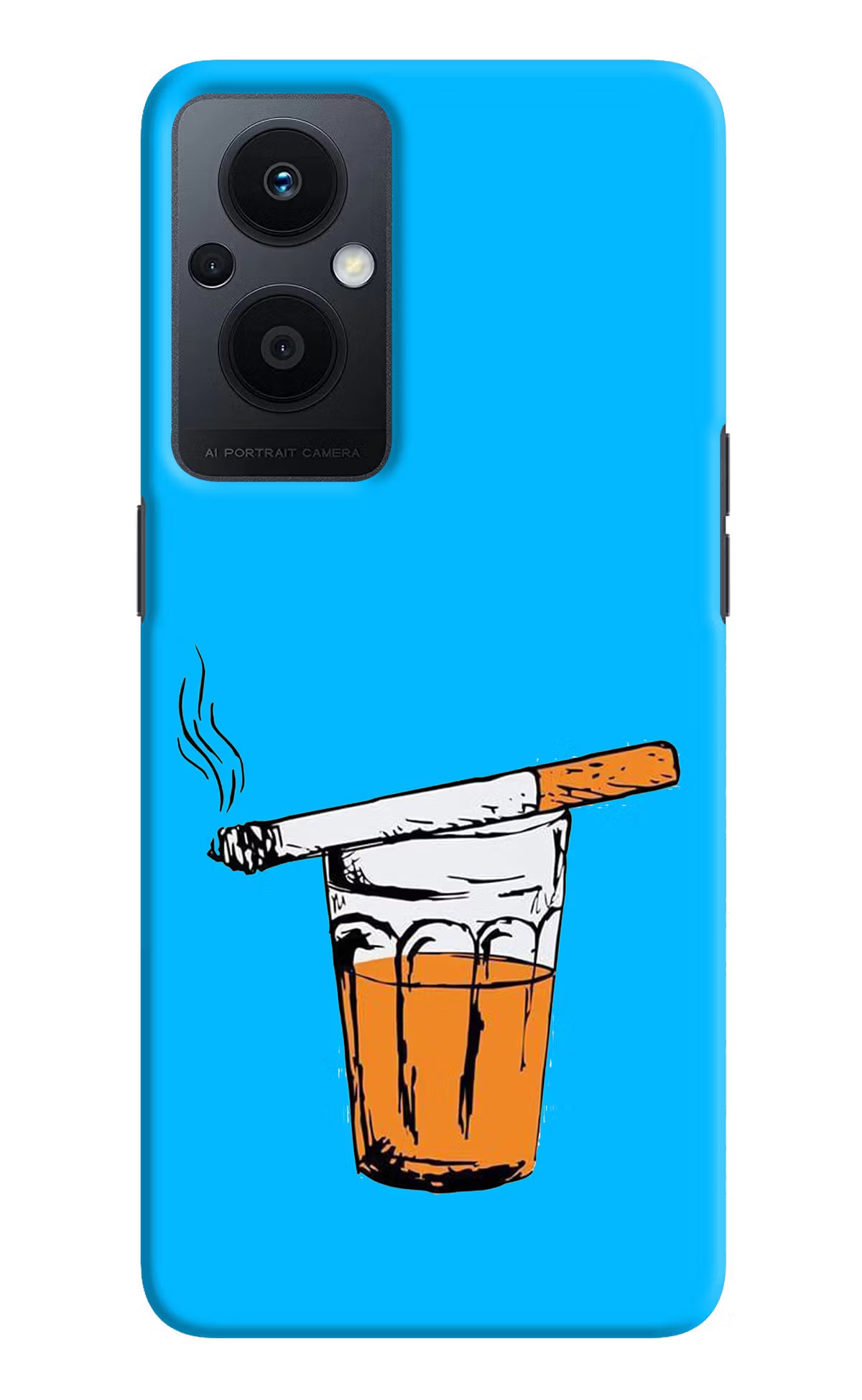 Chai Sutta Oppo F21 Pro 5G Hard Case Back Cover by Casekaro