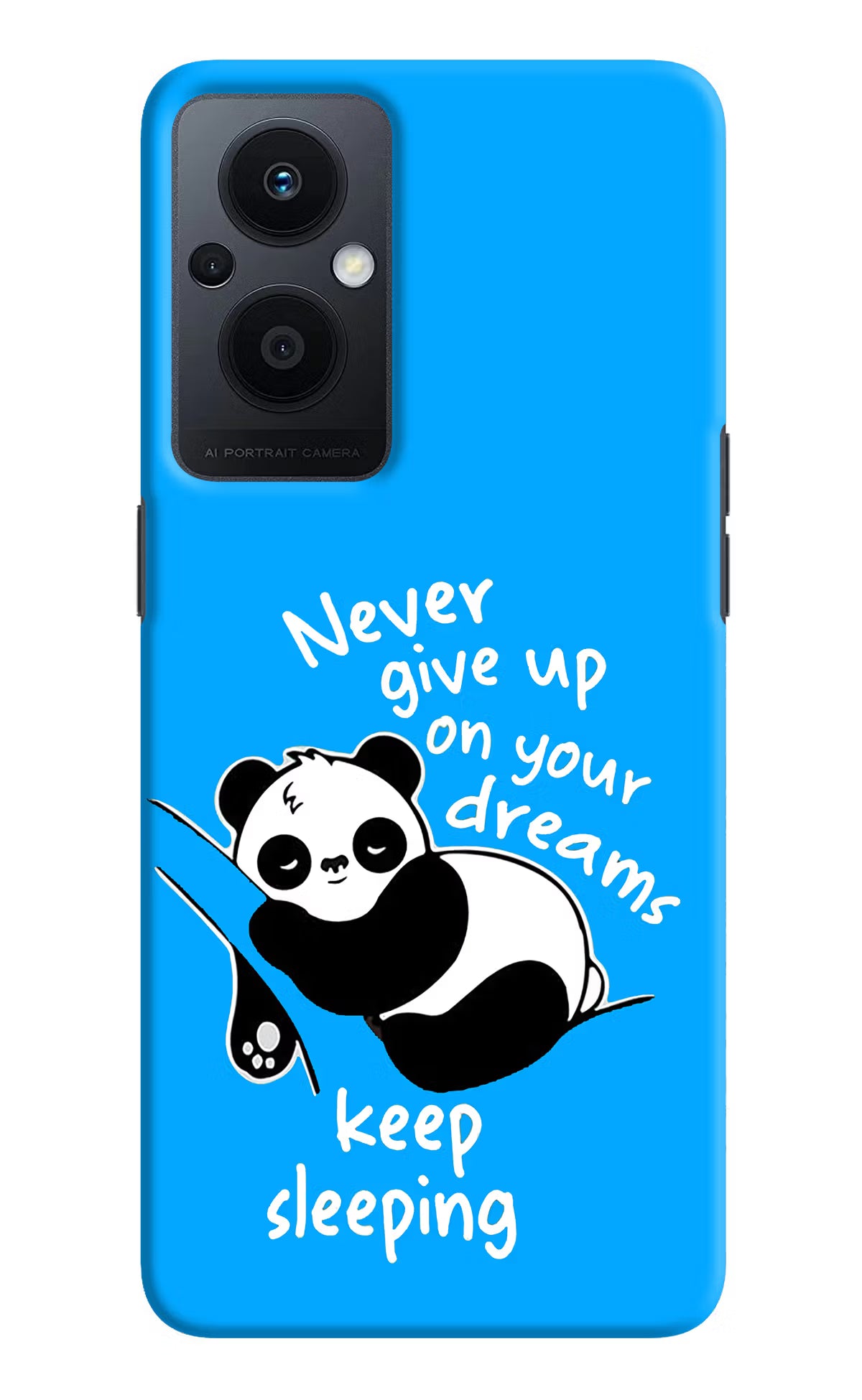 Keep Sleeping Oppo F21 Pro 5G Hard Case Back Cover by Casekaro