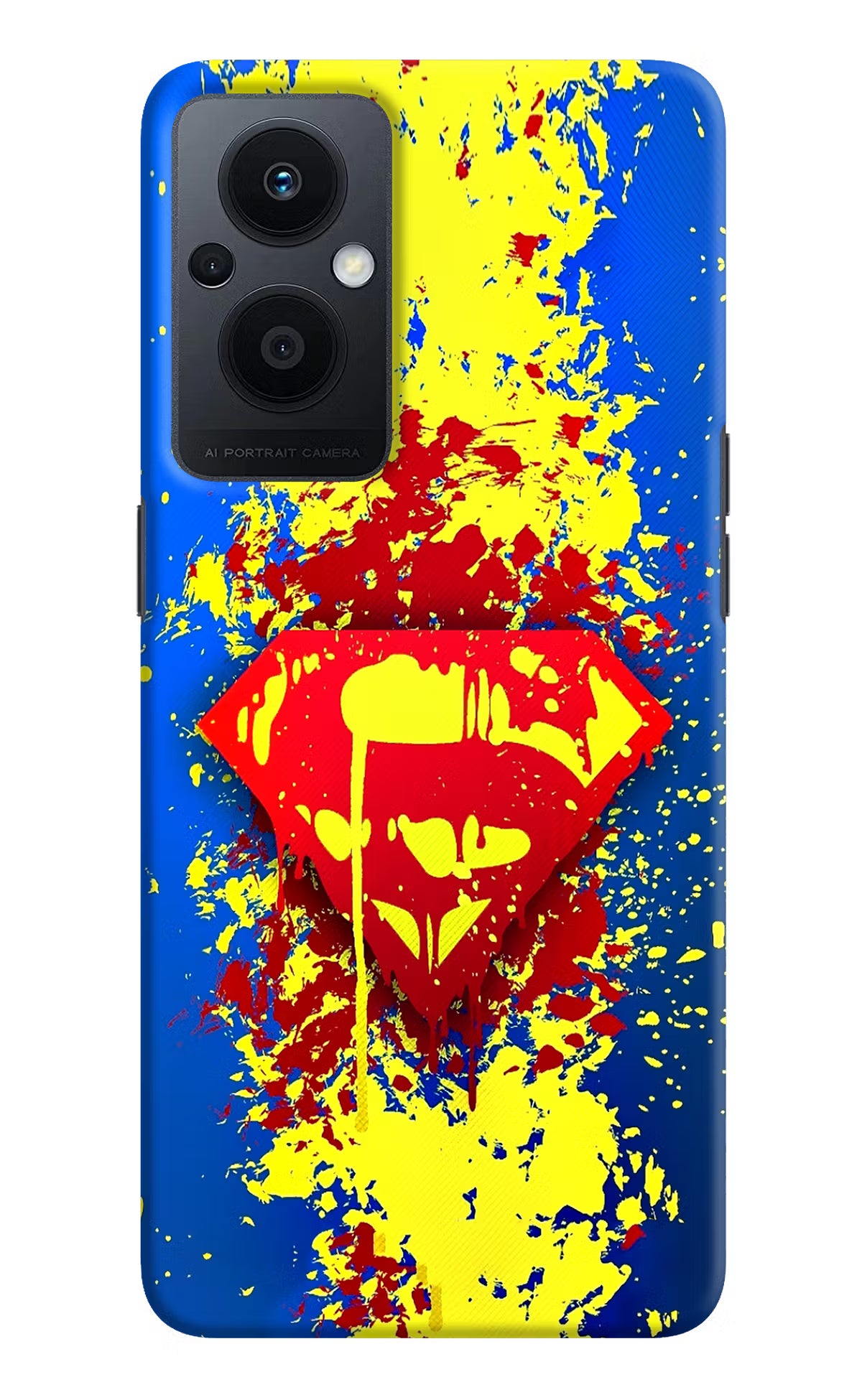 Superman logo Oppo F21 Pro 5G Hard Case Back Cover by Casekaro