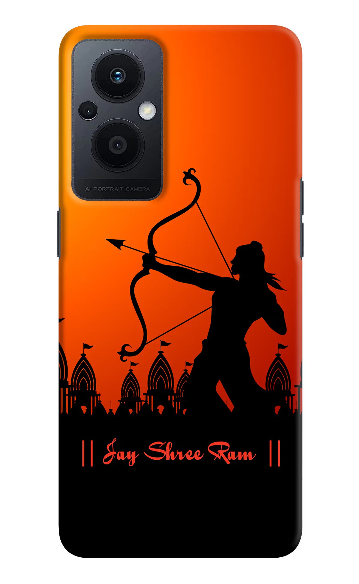 Lord Ram - 4 Oppo F21 Pro 5G Hard Case Back Cover by Casekaro
