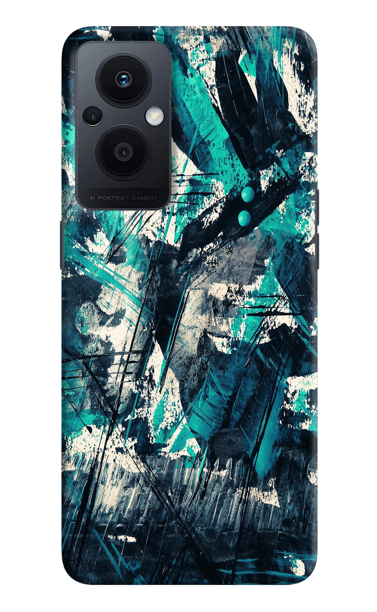 Artwork Oppo F21 Pro 5G Hard Case Back Cover by Casekaro