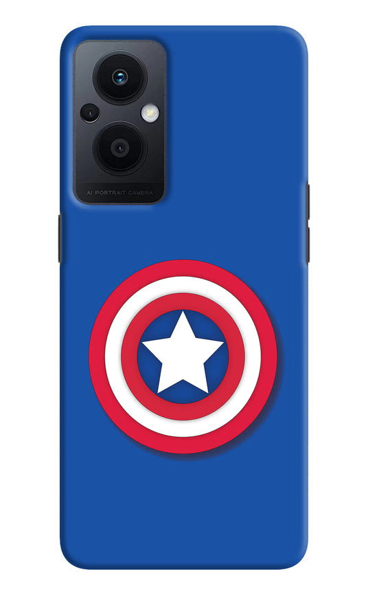 Shield Oppo F21 Pro 5G Hard Case Back Cover by Casekaro