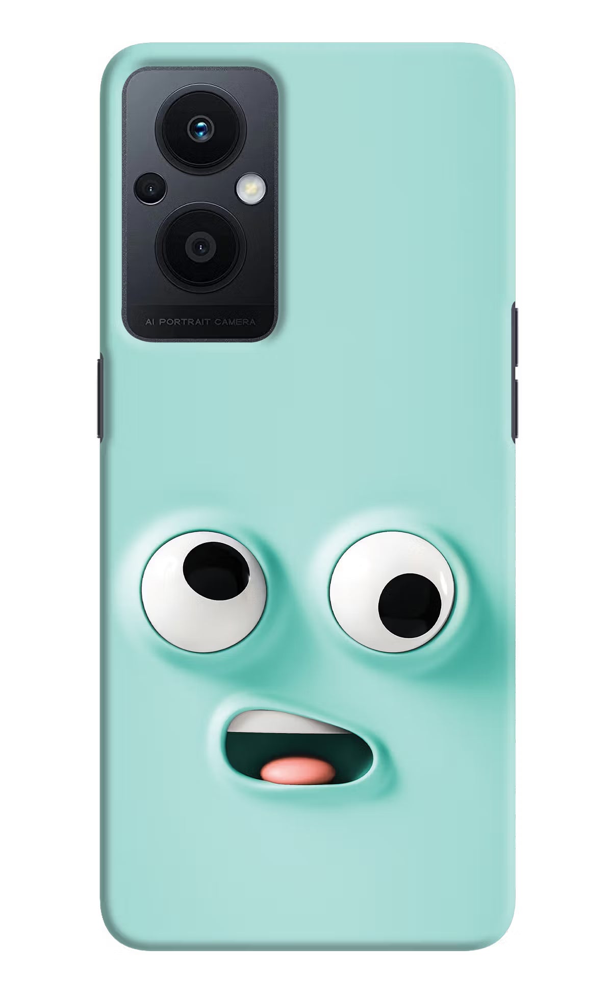 Funny Cartoon Oppo F21 Pro 5G Hard Case Back Cover by Casekaro