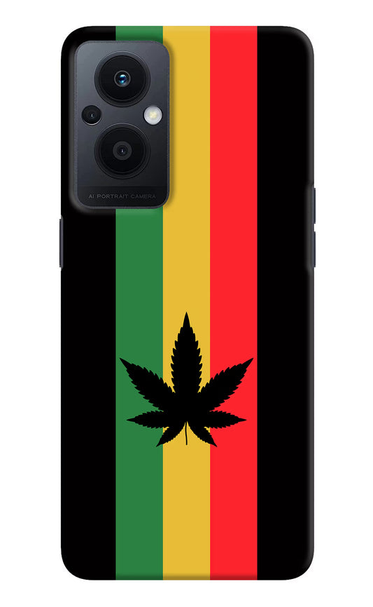 Weed Flag Oppo F21 Pro 5G Hard Case Back Cover by Casekaro