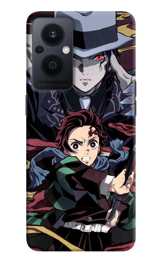 Demon Slayer Oppo F21 Pro 5G Hard Case Back Cover by Casekaro