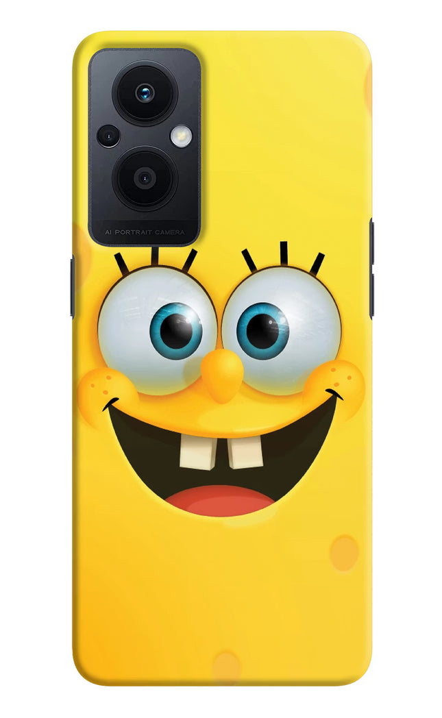 Sponge 1 Oppo F21 Pro 5G Hard Case Back Cover by Casekaro
