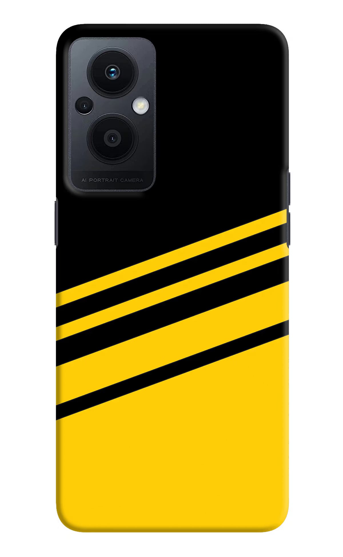 Yellow Shades Oppo F21 Pro 5G Hard Case Back Cover by Casekaro