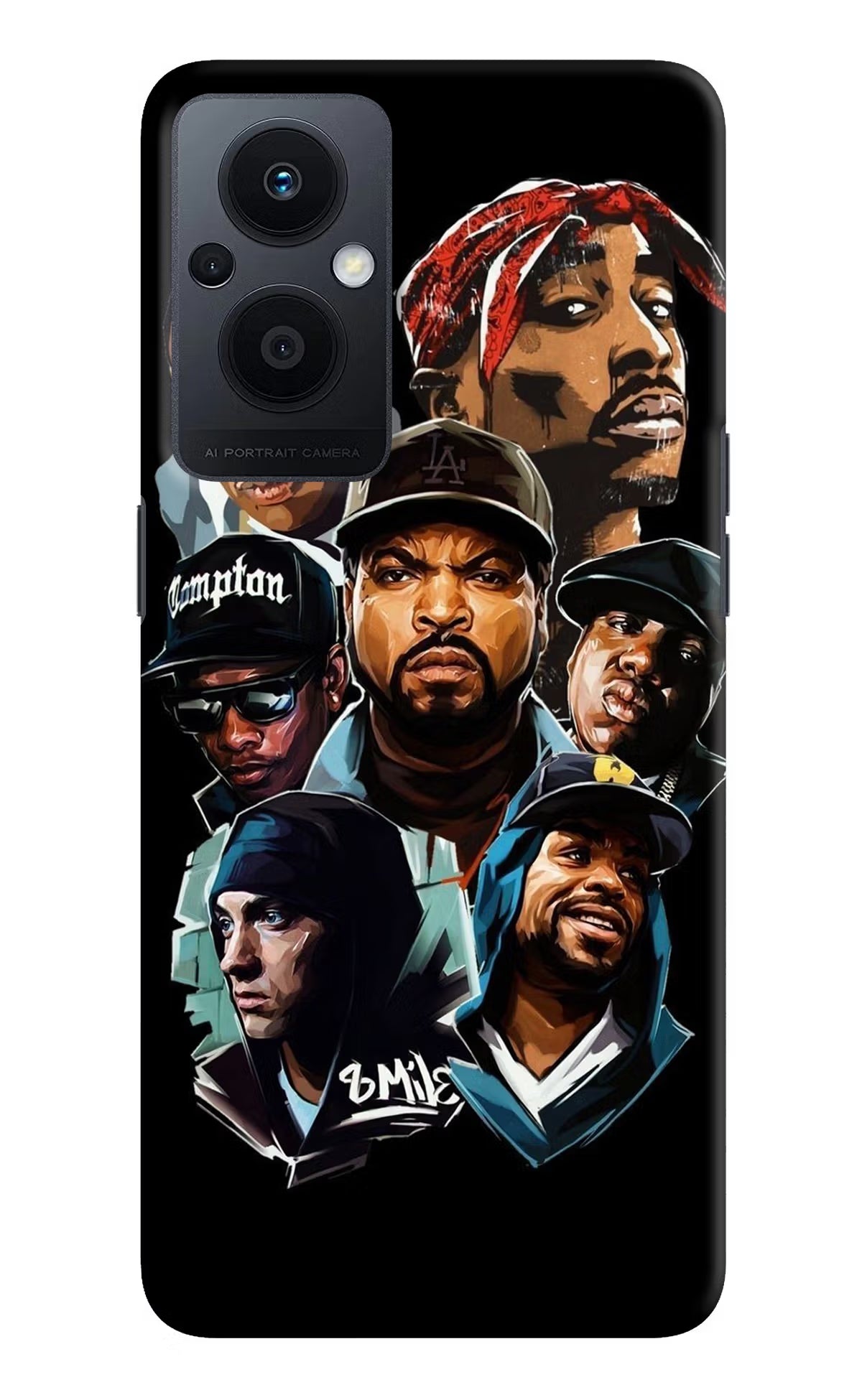 Rappers Oppo F21 Pro 5G Hard Case Back Cover by Casekaro