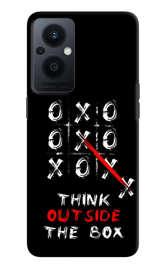 Think out of the BOX Oppo F21 Pro 5G Hard Case Back Cover by Casekaro
