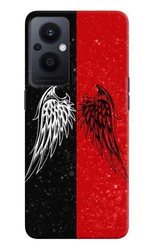 Wings Oppo F21 Pro 5G Hard Case Back Cover by Casekaro