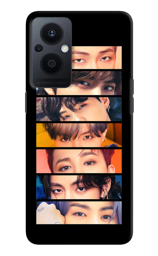 BTS Eyes Oppo F21 Pro 5G Hard Case Back Cover by Casekaro
