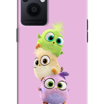 Cute Little Birds Oppo F21 Pro 5G Hard Case Back Cover by Casekaro