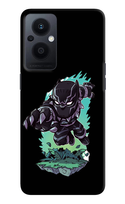 Black Panther Oppo F21 Pro 5G Hard Case Back Cover by Casekaro