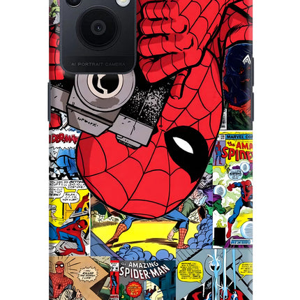 Spider Man Oppo F21 Pro 5G Hard Case Back Cover by Casekaro