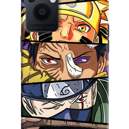 Naruto Character Oppo F21 Pro 5G Hard Case Back Cover by Casekaro