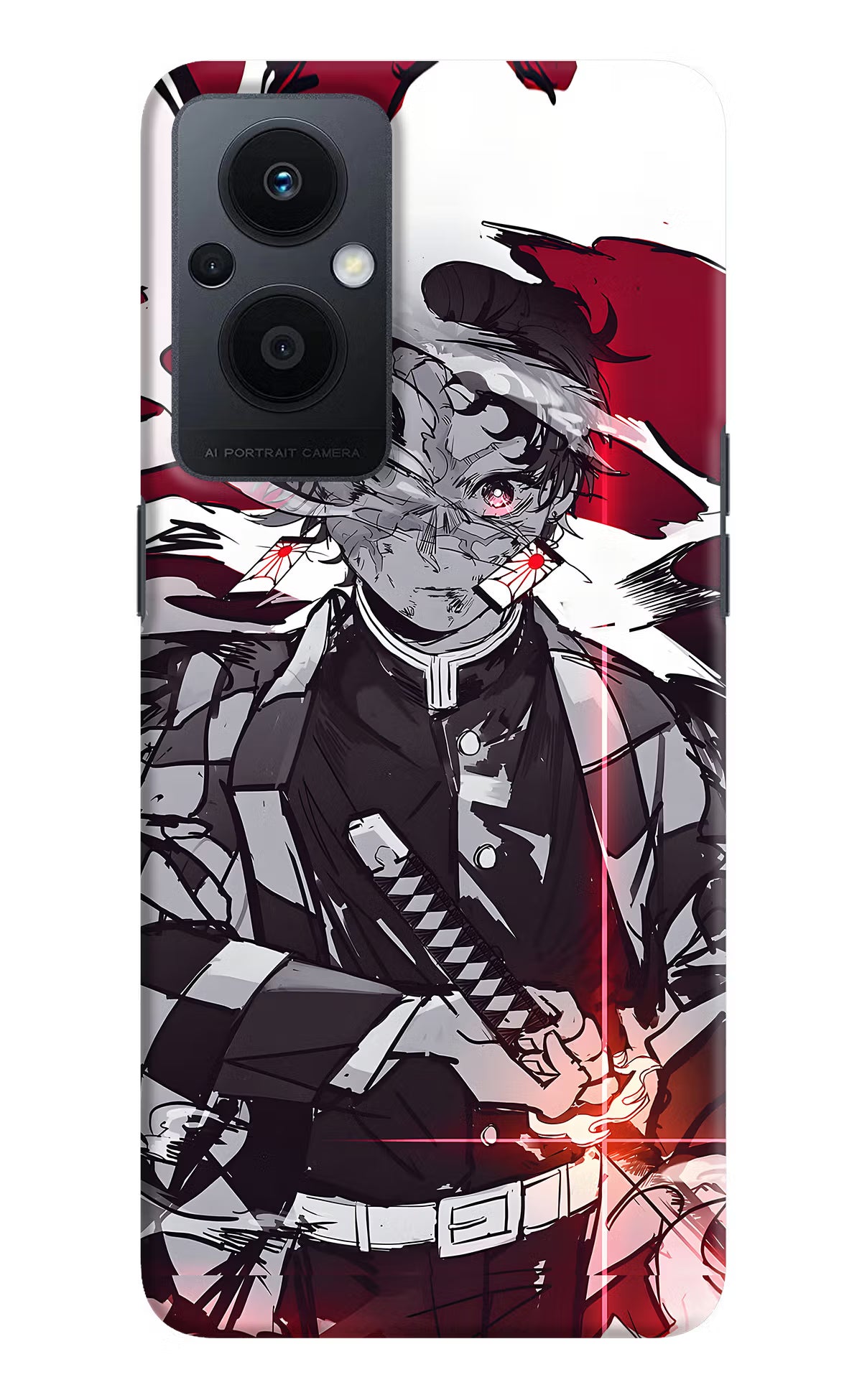 Demon Slayer Oppo F21 Pro 5G Hard Case Back Cover by Casekaro