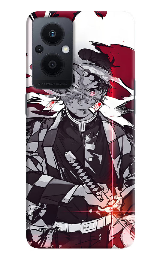 Demon Slayer Oppo F21 Pro 5G Hard Case Back Cover by Casekaro