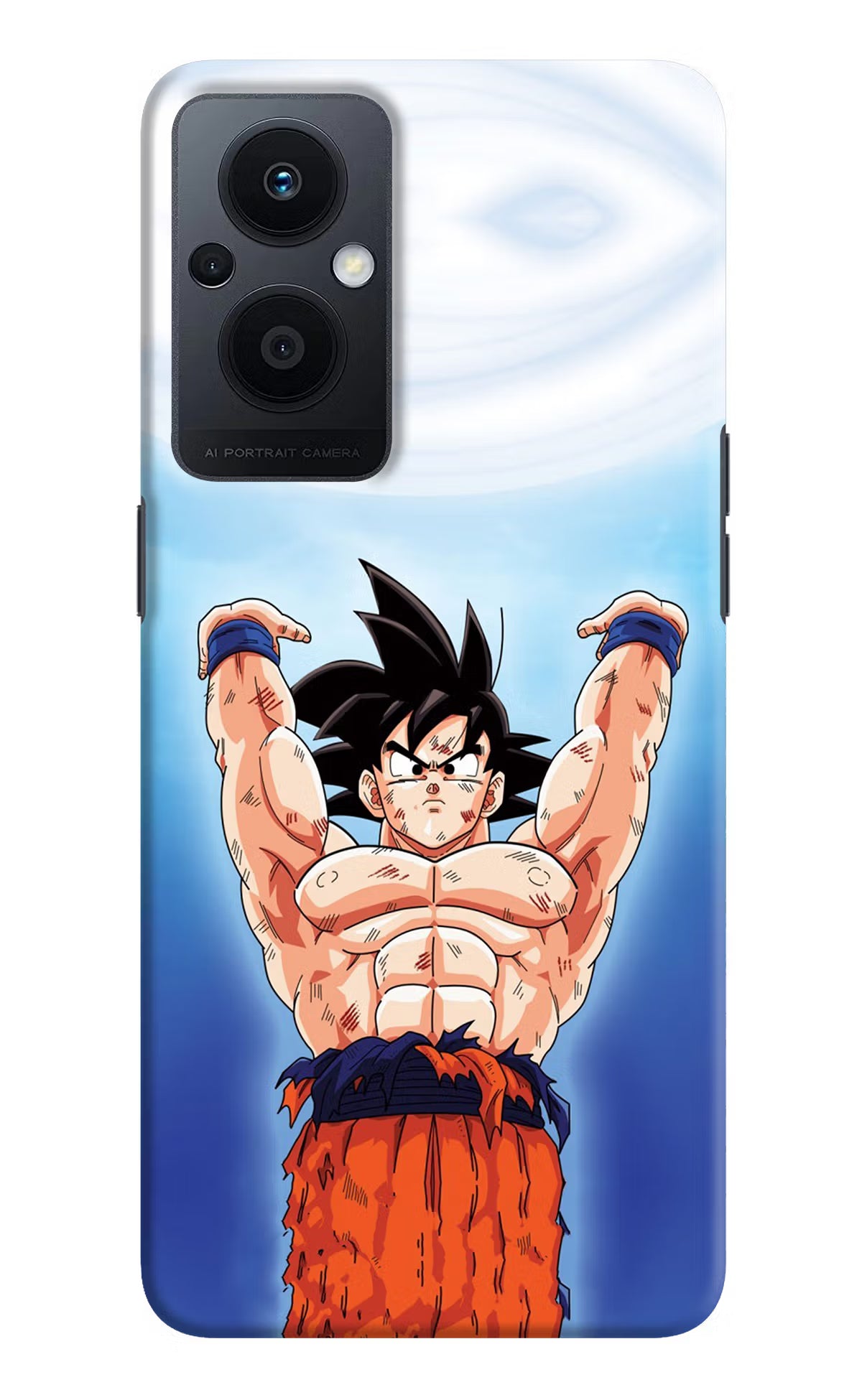 Goku Power Oppo F21 Pro 5G Hard Case Back Cover by Casekaro