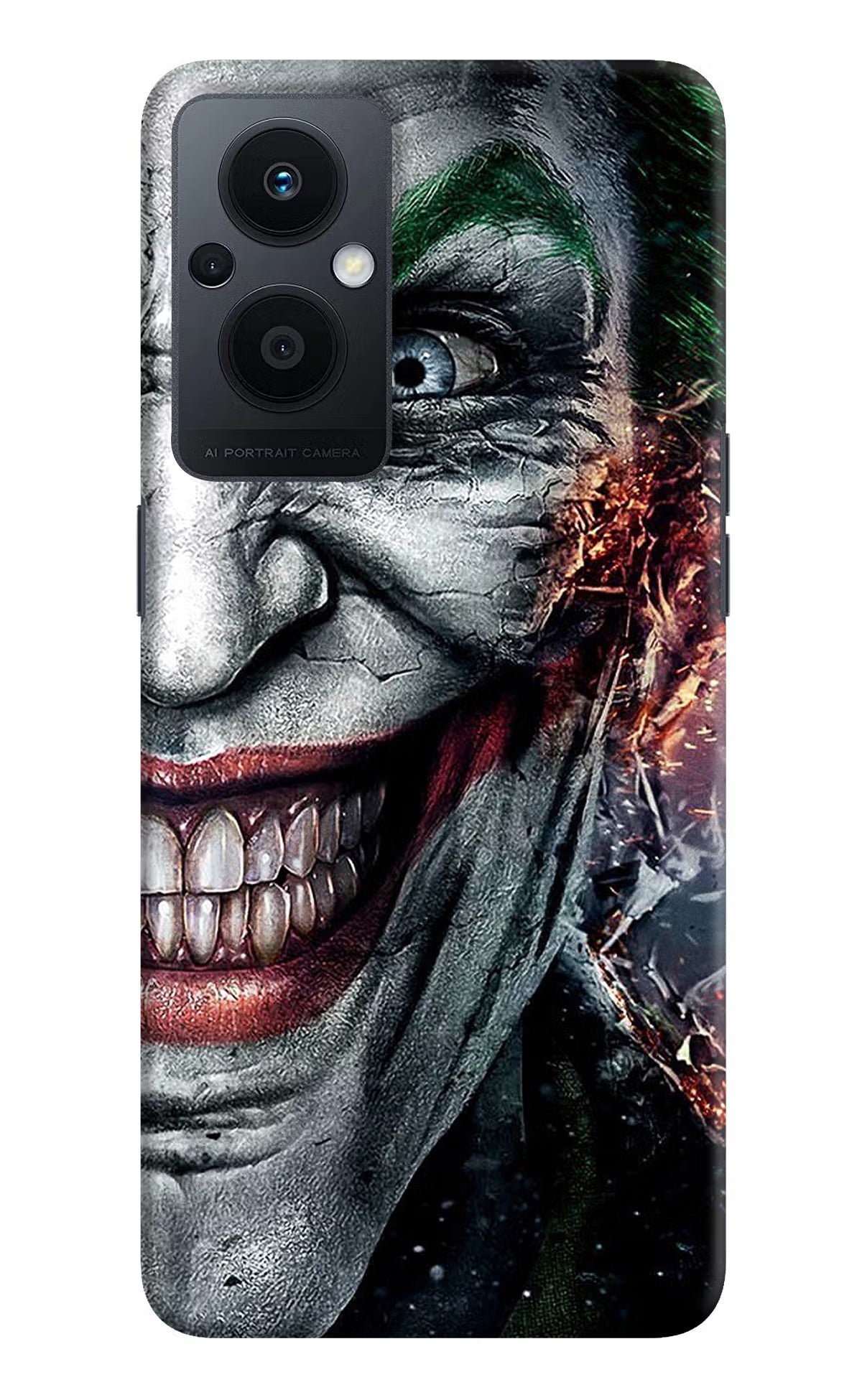 Joker Cam Oppo F21 Pro 5G Hard Case Back Cover by Casekaro
