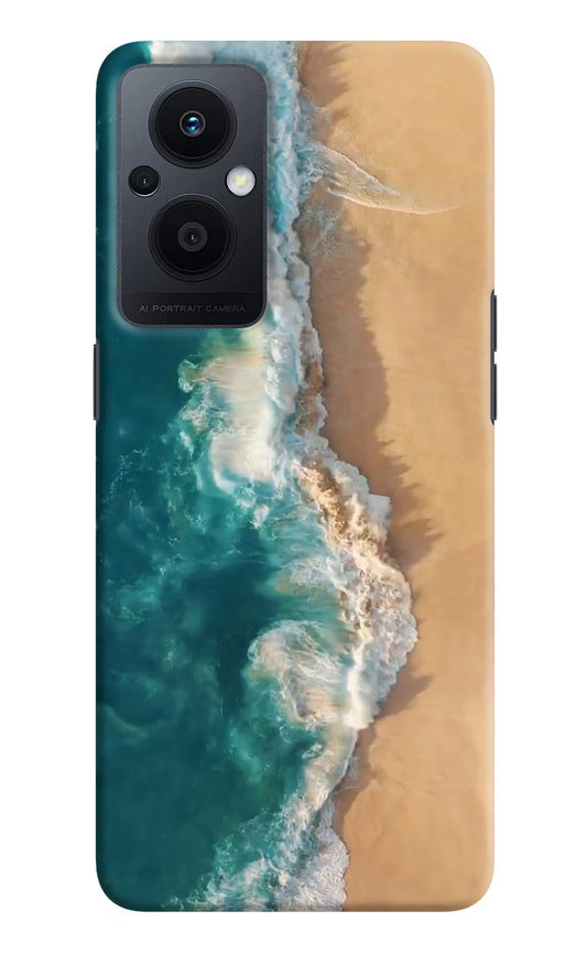 Ocean Beach Oppo F21 Pro 5G Hard Case Back Cover by Casekaro