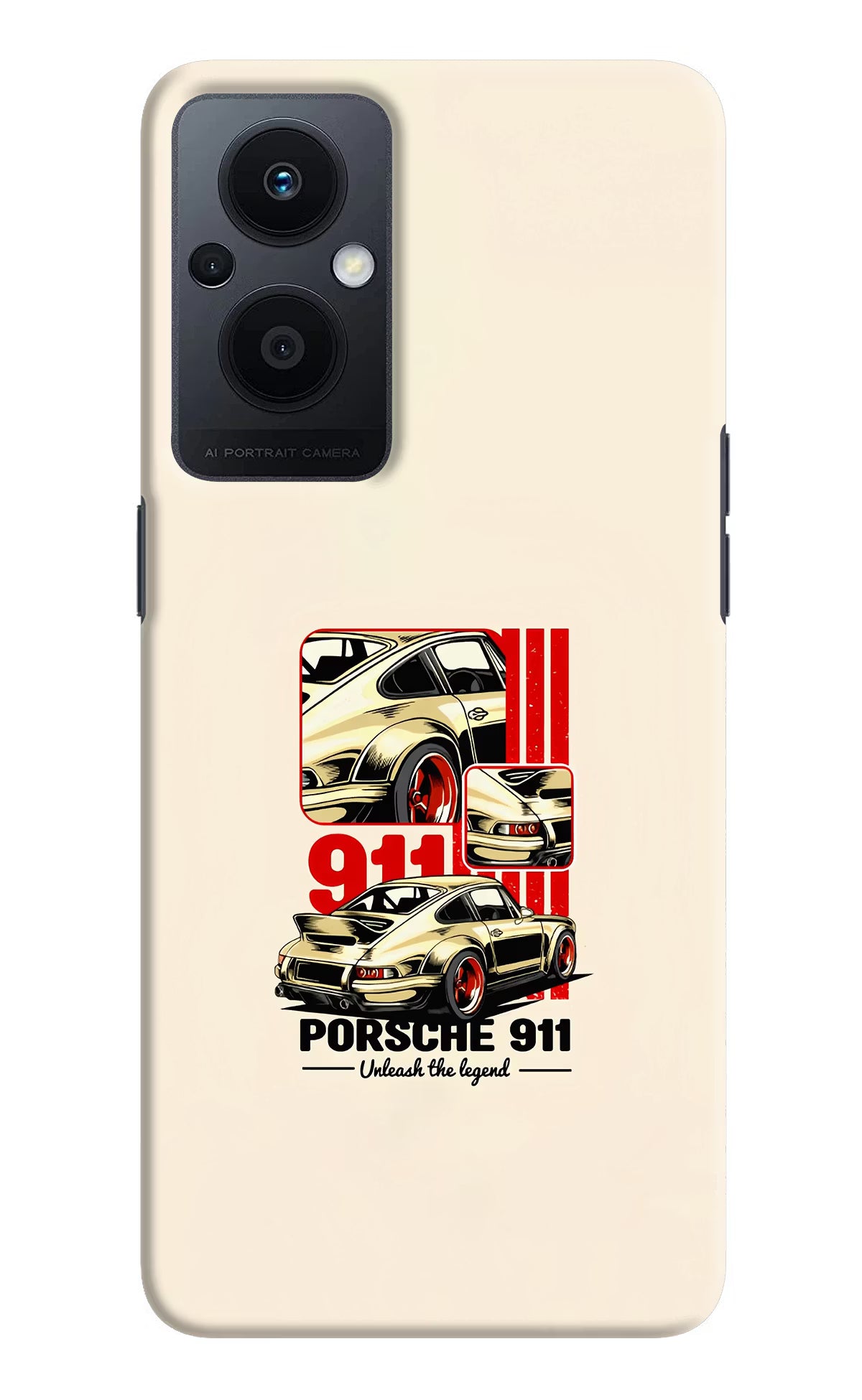 Classic Porsche 911 Oppo F21 Pro 5G Hard Case Back Cover by Casekaro