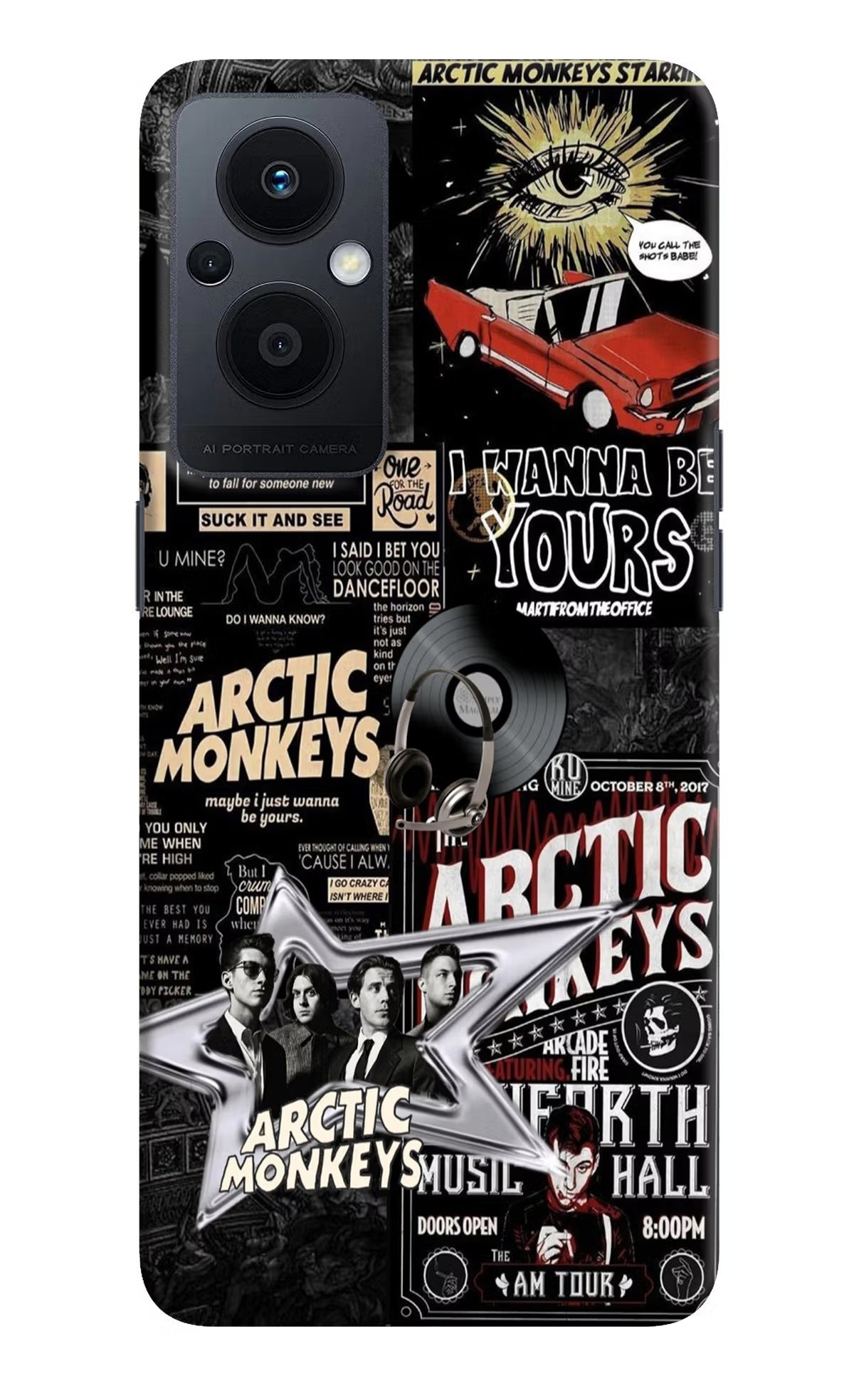 Arctic Monkeys Oppo F21 Pro 5G Hard Case Back Cover by Casekaro