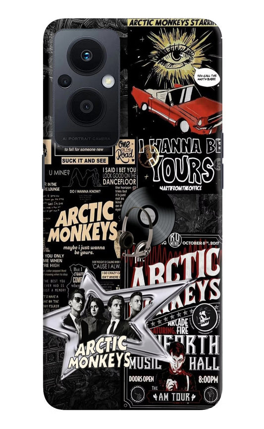Arctic Monkeys Oppo F21 Pro 5G Hard Case Back Cover by Casekaro