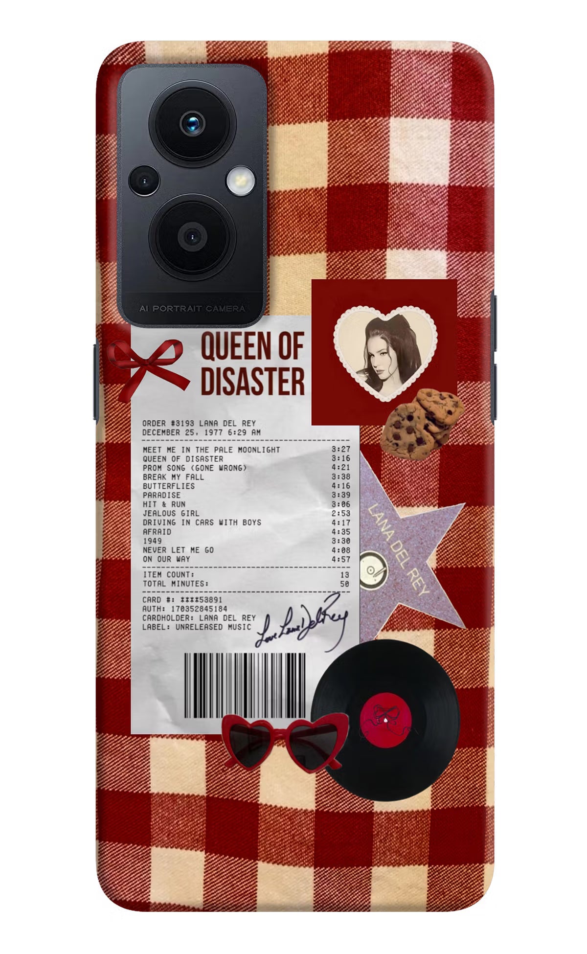 Queen of Disaster Oppo F21 Pro 5G Hard Case Back Cover by Casekaro