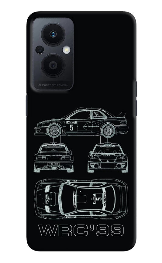 WRC'99 Oppo F21 Pro 5G Hard Case Back Cover by Casekaro