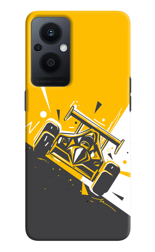 Track King Oppo F21 Pro 5G Hard Case Back Cover by Casekaro