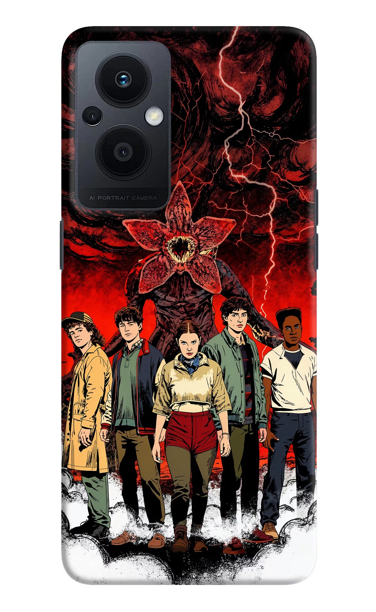 Ordinary Things Characters Oppo F21 Pro 5G Hard Case Back Cover by Casekaro