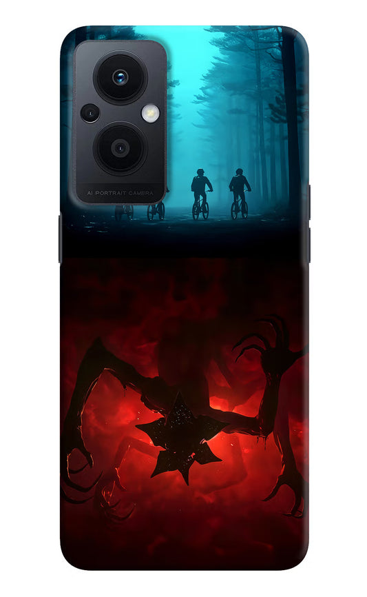 Ordinary Things Downside Up Oppo F21 Pro 5G Hard Case Back Cover by Casekaro