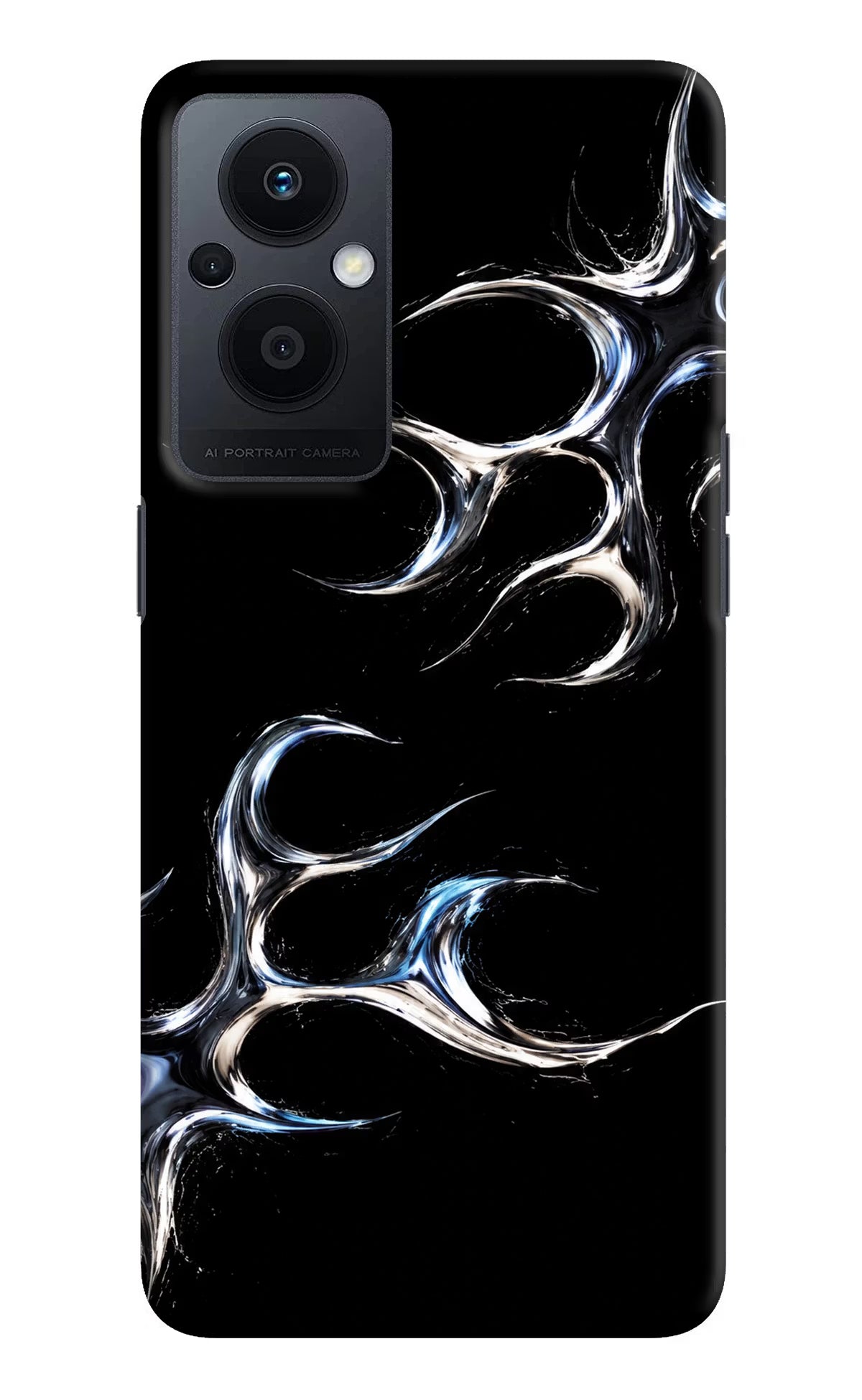 Chrome Tribal Oppo F21 Pro 5G Hard Case Back Cover by Casekaro