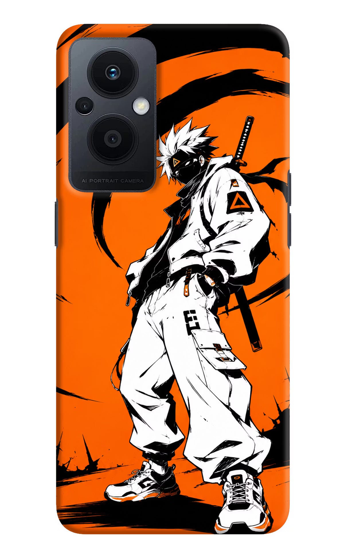 Street Samurai  Oppo F21 Pro 5G Hard Case Back Cover by Casekaro