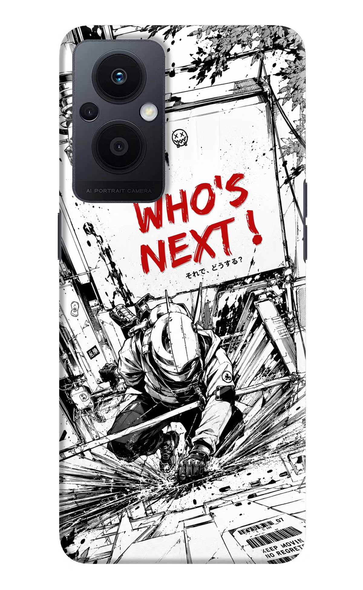 Who's Next Oppo F21 Pro 5G Hard Case Back Cover by Casekaro