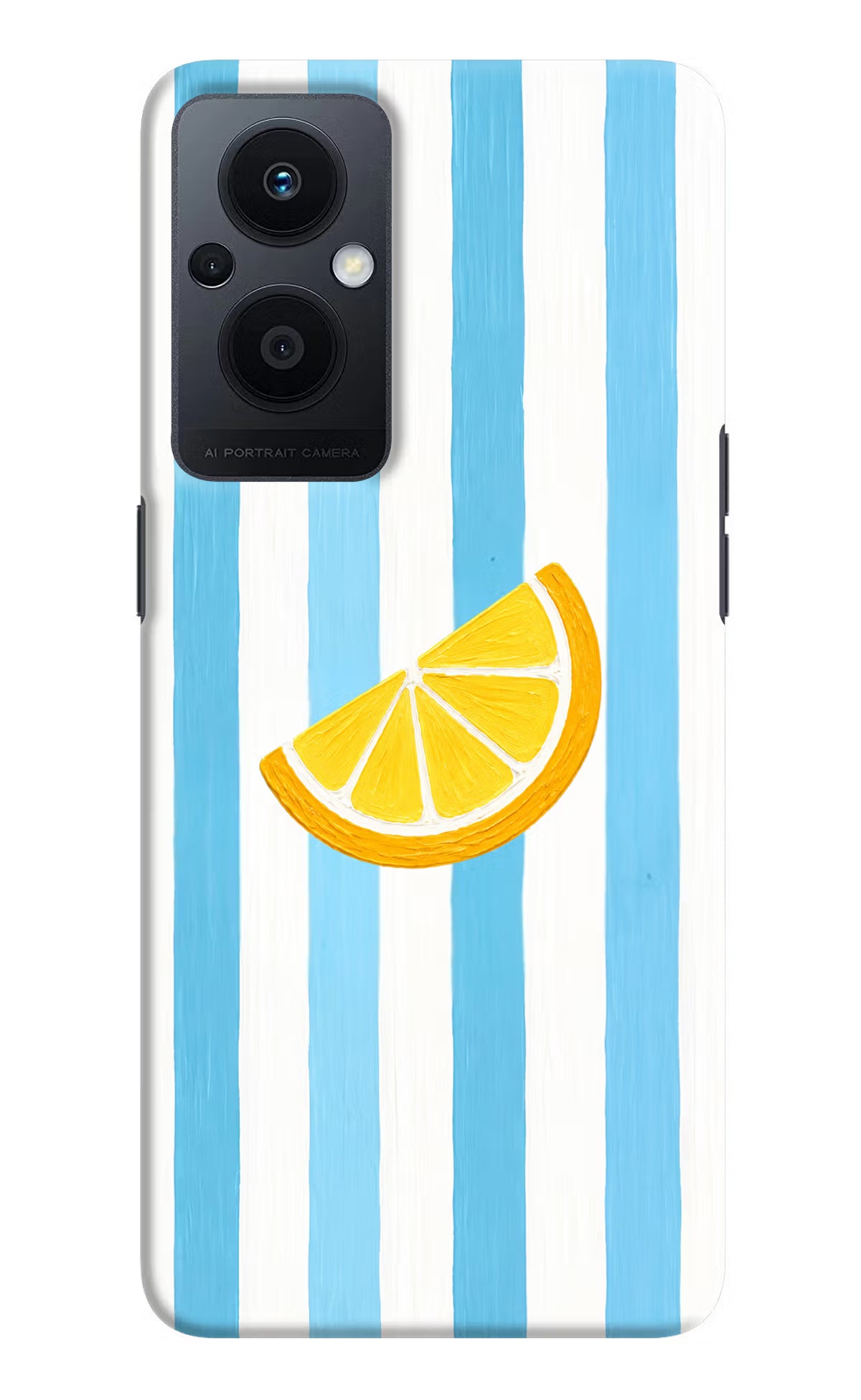 Summer Lemon Oppo F21 Pro 5G Hard Case Back Cover by Casekaro